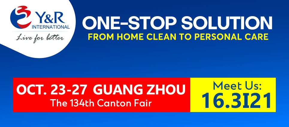 Y&R sincerely invite you to visit 16.3I21 at the 134th Canton Fair