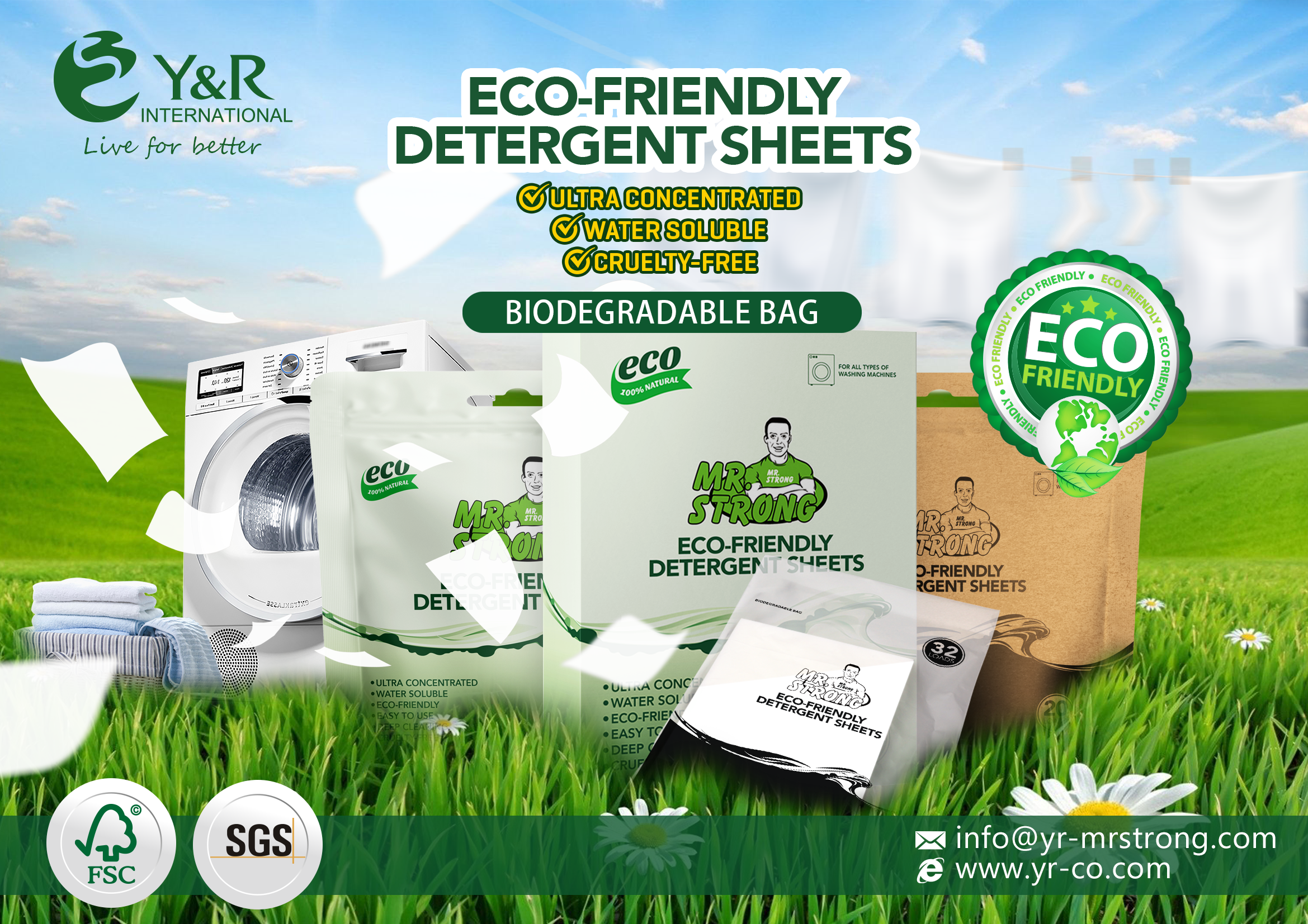 The Best Selling Eco-friendly Laundry Sheets